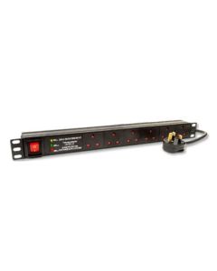 Xclio 1.8m 6-Way Horizontall Rackmount P