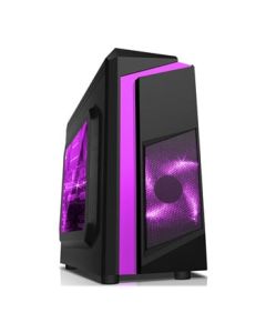 CiT F3 Purple MicroATX Tower PC Gaming C