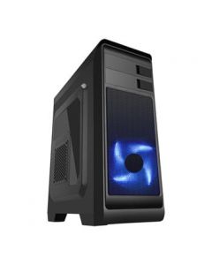 CIT Blue Fan Hero Midi PC Gaming Case wi