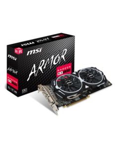 MSI AMD Radeon RX 580 8GB ARMOR 8G OC Gr