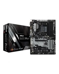 ASRock AMD B450 Pro4 Ryzen ATX Motherboa