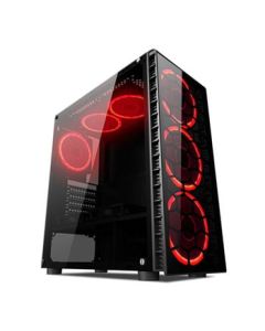 CIT Raider Red LED Tempered Glass Midi P