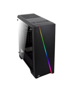 Aerocool Cylon Black RGB LED Tempered Gl