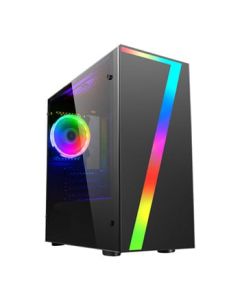 CiT Seven RGB Windowed MicroATX PC Gamin