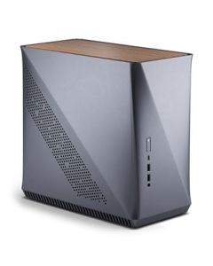 Fractal Design Era ITX Grey & Walnut Com