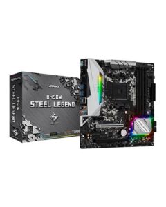 ASRock AMD B450M Steel Legend Ryzen AM4 