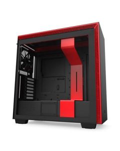 NZXT Black/Red H710 Mid Tower Windowed P