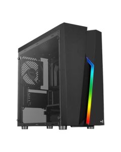 Aerocool Bolt Mini Tower RGB Tempered Gl