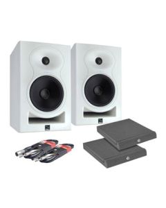 KALI LP-6 White Monitor Speakers, Adam H