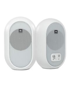 JBL 104-BT White Desktop Monitors with B