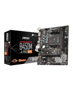 MSI AMD Ryzen B450M-A PRO MAX AM4 micro-