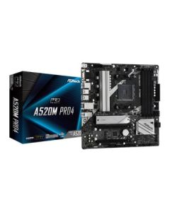 AsRock AMD A520M Pro4 MicroATX Motherboa