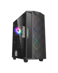 GameMax Diamond ARGB Black Mid Tower Tem