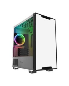 GameMax Commando White MATX Tempered Gla