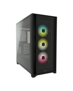 Corsair 5000X RGB Black Mid Tower Temper