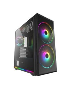 GameMax Sniper Black Mid Tower Tempered 