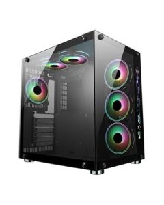 CiT Jupiter Tempered Glass Mid Tower PC 