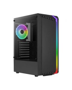 Aerocool Bionic Black Mid Tower Tempered